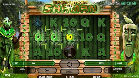 Игровой автомат Treasure of Shaman  играть бесплатно